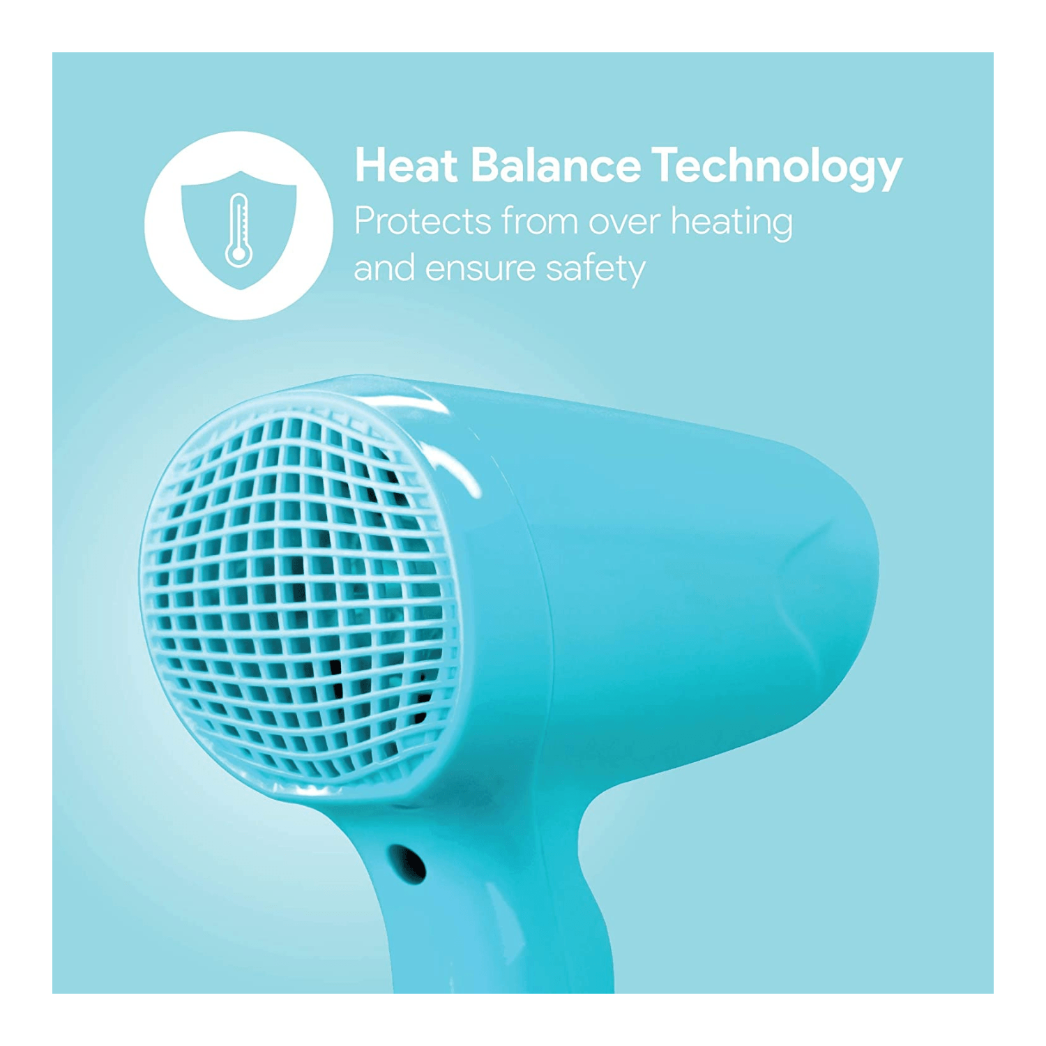 Buy Syska HD1600 Hair Dryer 1000 W with Heat Balance Technology Teal